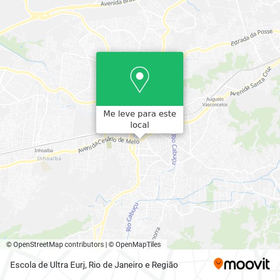 Escola de Ultra Eurj mapa