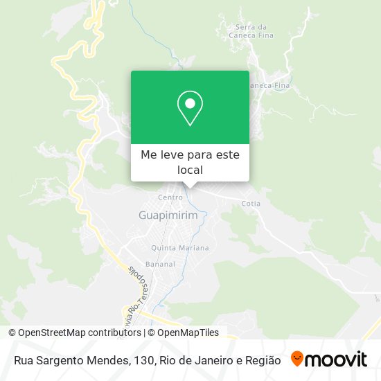 Rua Sargento Mendes, 130 mapa