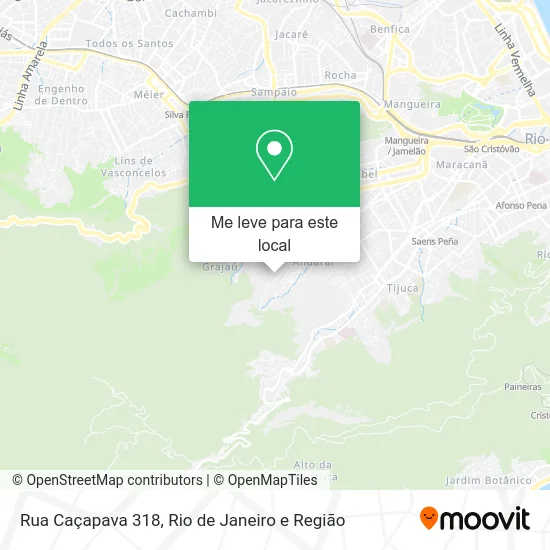 Rua Caçapava 318 mapa