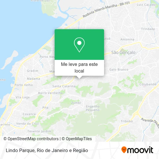 Lindo Parque mapa