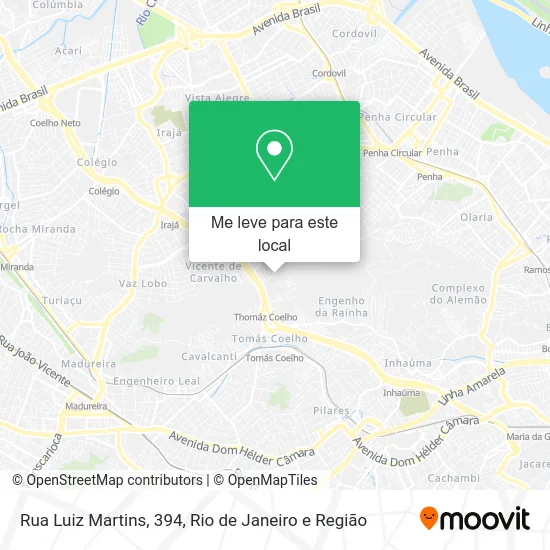 Rua Luiz Martins, 394 mapa