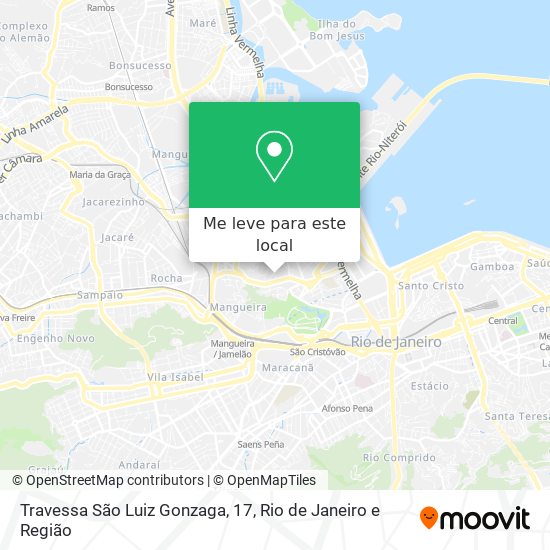 Travessa São Luiz Gonzaga, 17 mapa