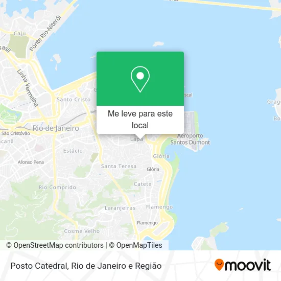 Posto Catedral mapa