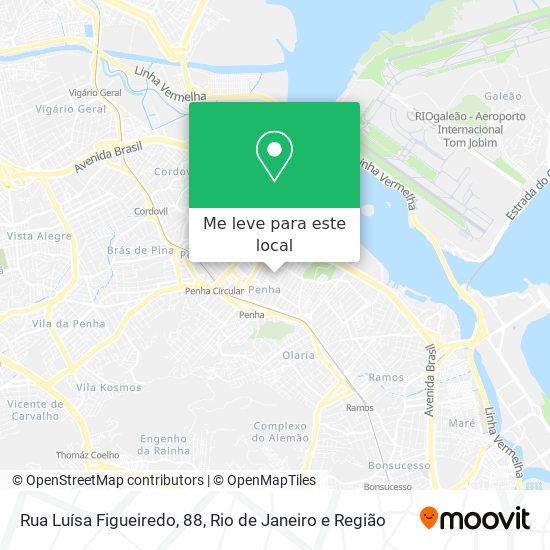 Rua Luísa Figueiredo, 88 mapa