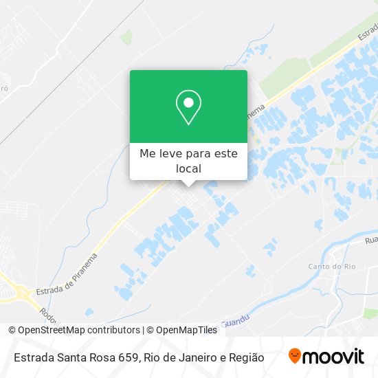 Estrada Santa Rosa 659 mapa