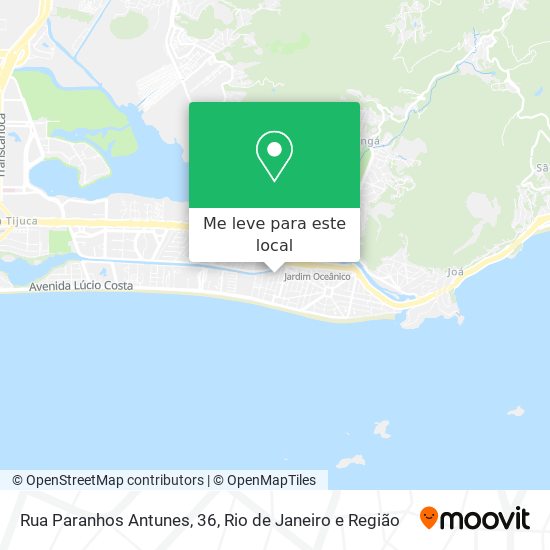 Rua Paranhos Antunes, 36 mapa