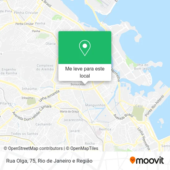 Rua Olga, 75 mapa