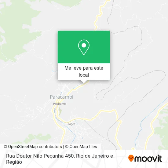 Rua Doutor Nilo Peçanha 450 mapa