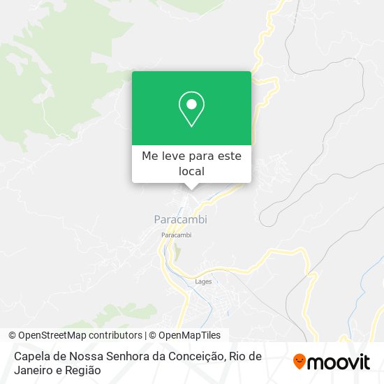 Capela de Nossa Senhora da Conceição mapa
