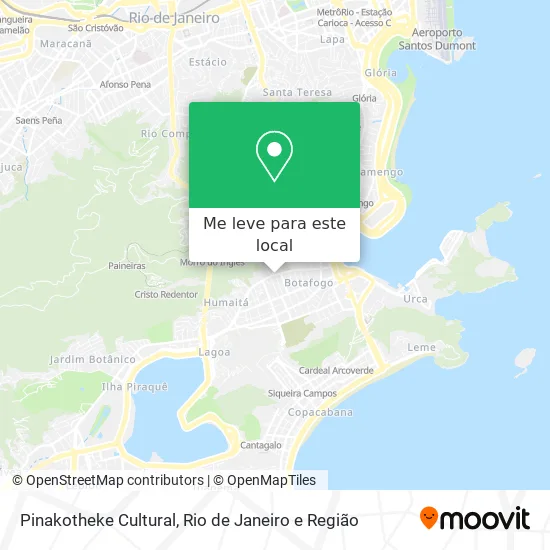 Pinakotheke Cultural mapa