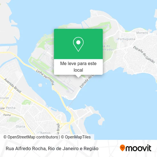 Rua Alfredo Rocha mapa