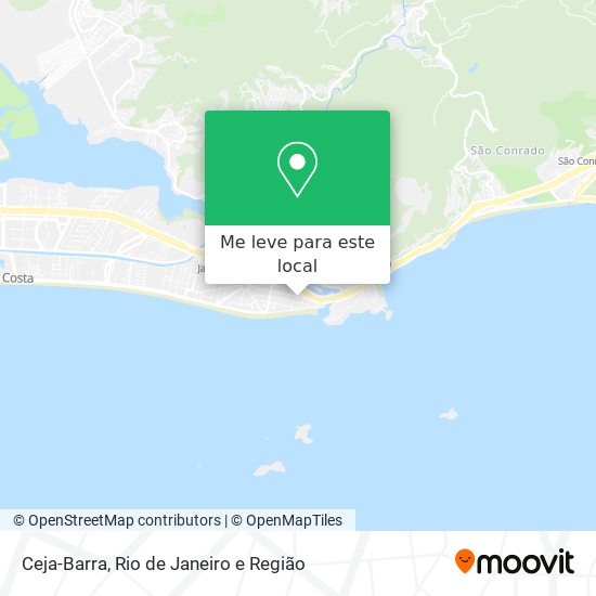Ceja-Barra mapa