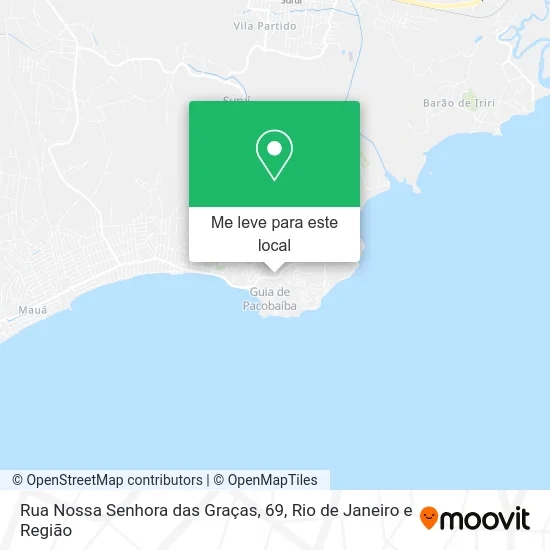 Rua Nossa Senhora das Graças, 69 mapa