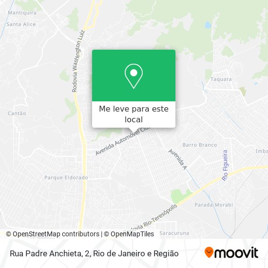 Rua Padre Anchieta, 2 mapa