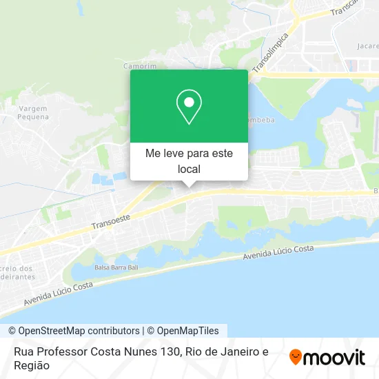 Rua Professor Costa Nunes 130 mapa