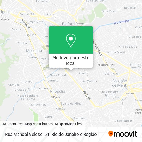 Rua Manoel Veloso, 51 mapa