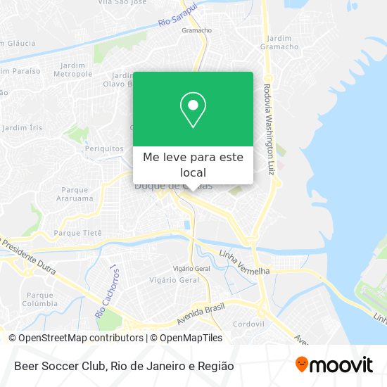 Beer Soccer Club mapa