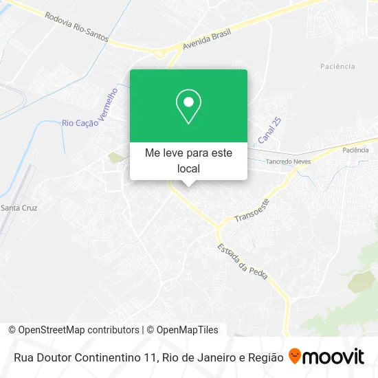 Rua Doutor Continentino 11 mapa