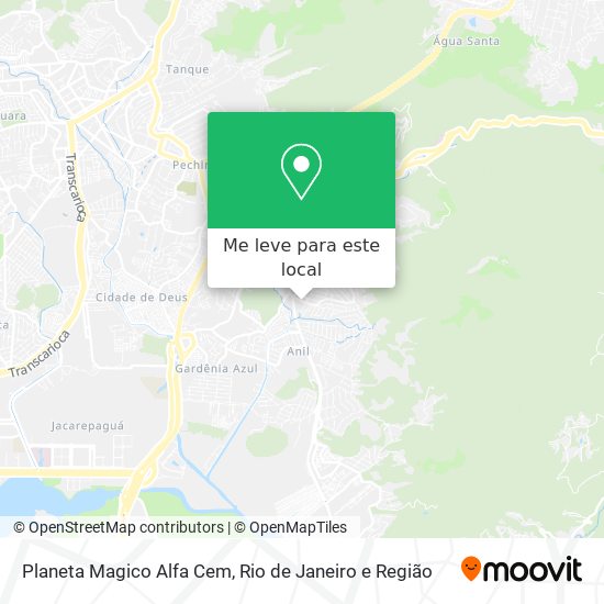 Planeta Magico Alfa Cem mapa