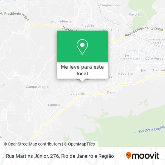 Rua Martins Júnior, 276 mapa