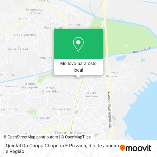 Quintal Do Chopp Choperia E Pizzaria mapa