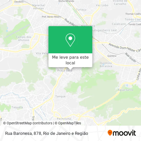 Rua Baronesa, 878 mapa