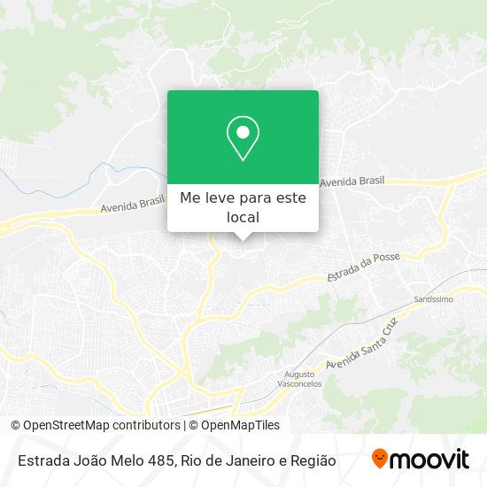 Estrada João Melo 485 mapa
