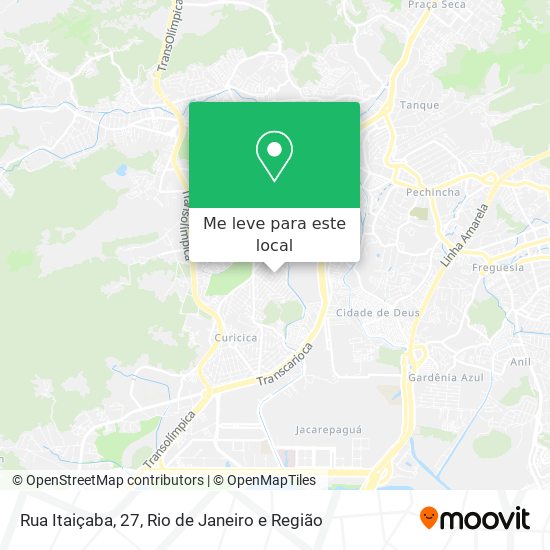 Rua Itaiçaba, 27 mapa