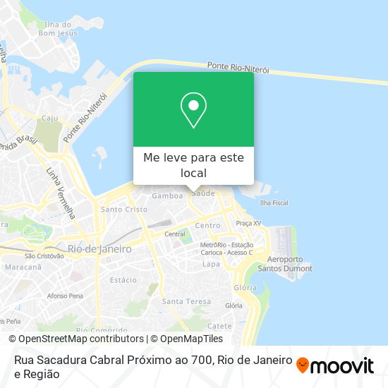 Rua Sacadura Cabral Próximo ao 700 mapa