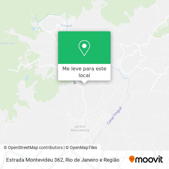 Estrada Montevidéu 362 mapa