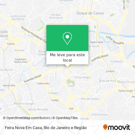 Feira Nova Em Casa mapa