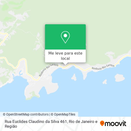 Rua Euclídes Claudino da Silva 461 mapa