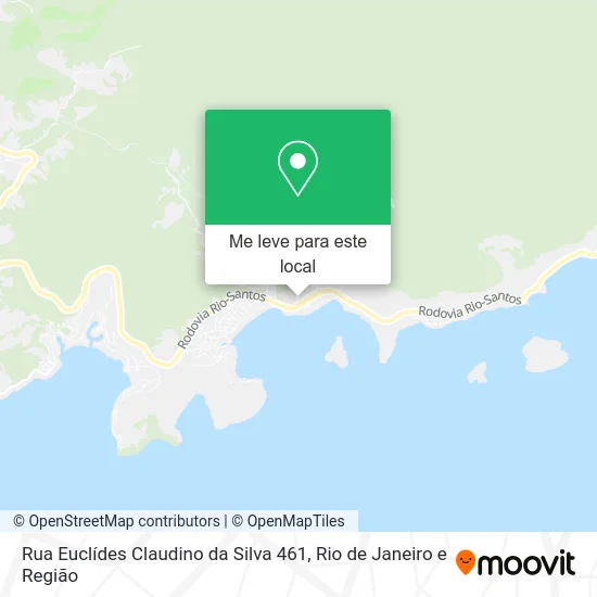 Rua Euclídes Claudino da Silva 461 mapa