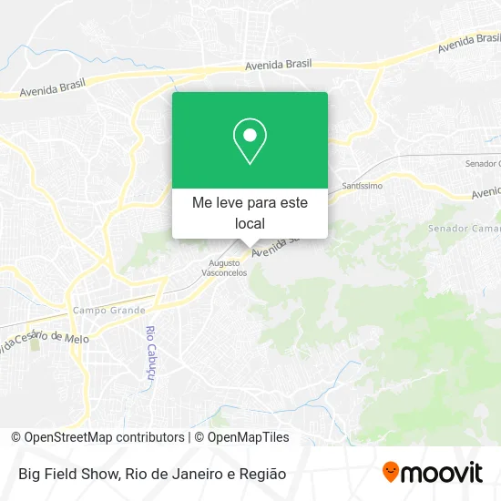 Big Field Show mapa