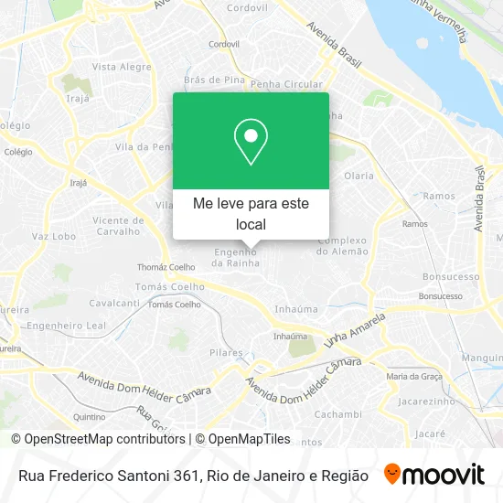 Rua Frederico Santoni 361 mapa