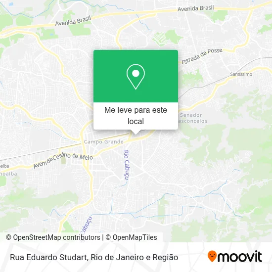 Rua Eduardo Studart mapa