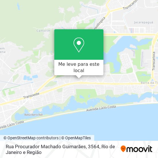 Rua Procurador Machado Guimarães, 3564 mapa