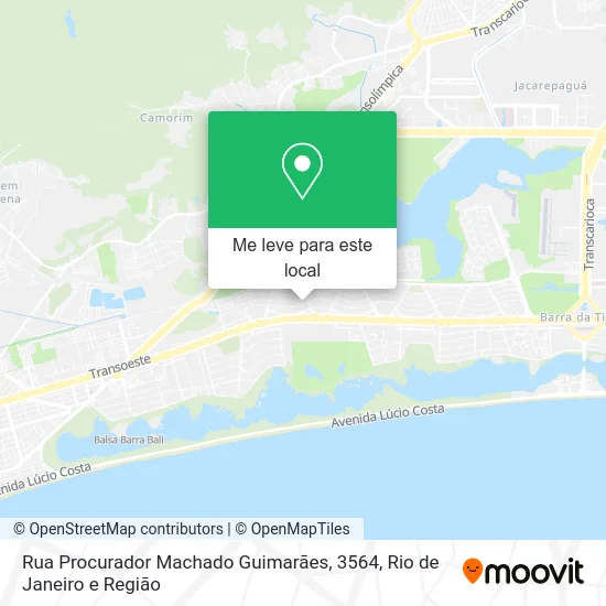 Rua Procurador Machado Guimarães, 3564 mapa