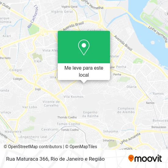 Rua Maturaca 366 mapa