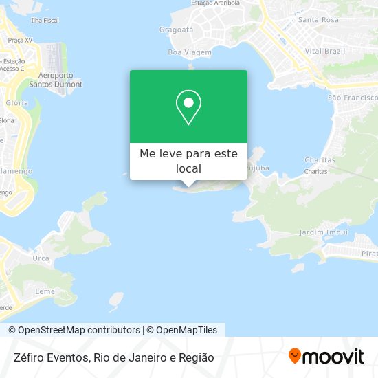 Zéfiro Eventos mapa