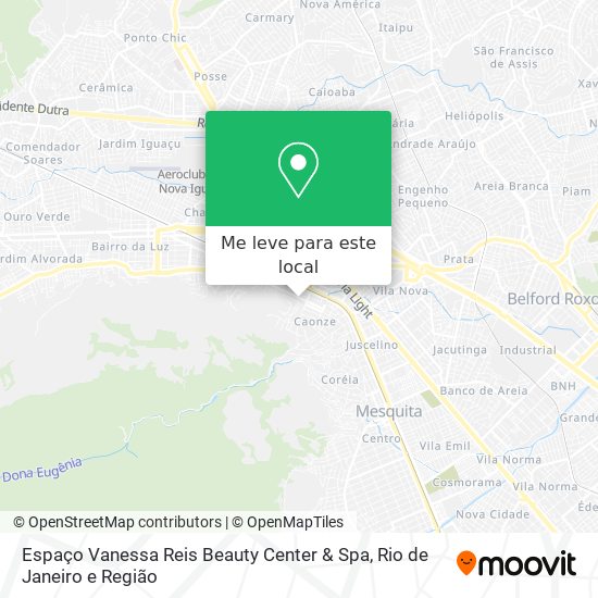 Espaço Vanessa Reis Beauty Center & Spa mapa