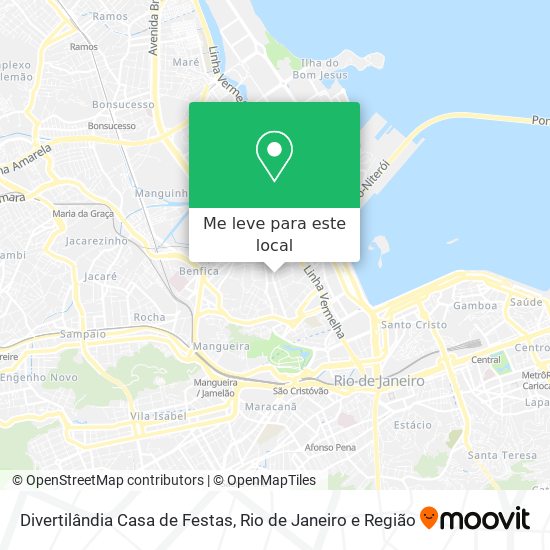 Divertilândia Casa de Festas mapa