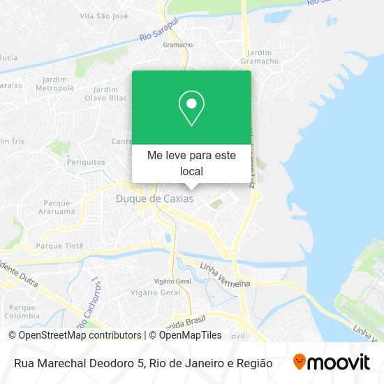 Rua Marechal Deodoro 5 mapa