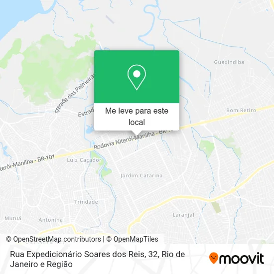 Rua Expedicionário Soares dos Reis, 32 mapa