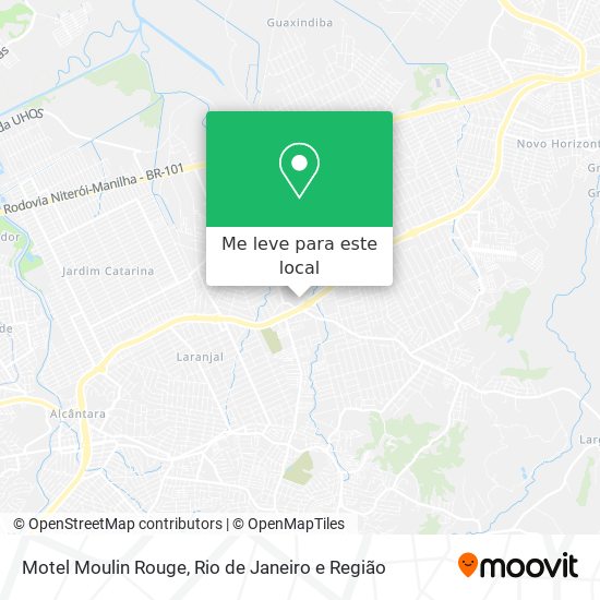 Motel Moulin Rouge mapa