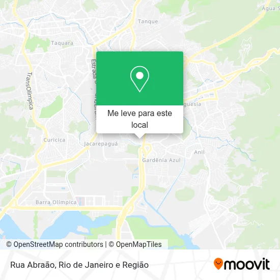 Rua Abraão mapa