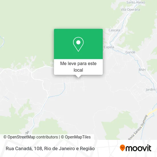 Rua Canadá, 108 mapa