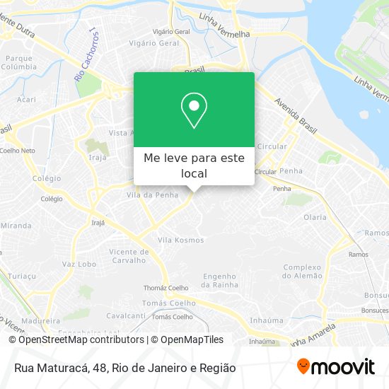 Rua Maturacá, 48 mapa