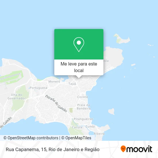 Rua Capanema, 15 mapa