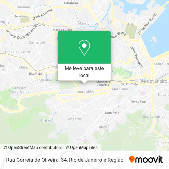 Rua Correia de Oliveira, 34 mapa